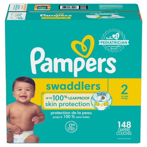 Pampers Swaddlers Active Baby Diapers - (Select Size and Count), Size: 2