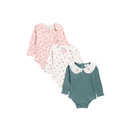 3-Pack Long Sleeve Bodysuits