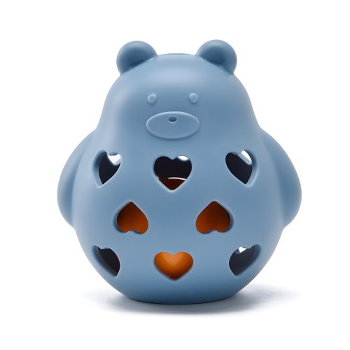 Little Rawr Silicone Wobble Rattle Bear