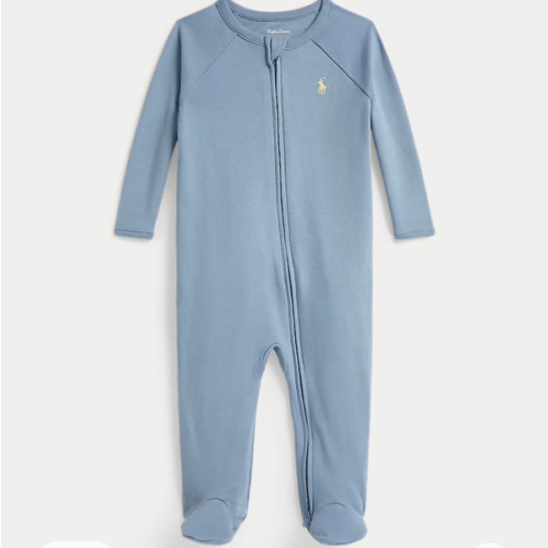 Cotton Interlock Footed Coverall
