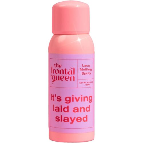 Lace Melting Spray, Ashy Lace Melting Spray for Lace Wigs, Lace Bond Spray, Extra Hold Lace Melting Spray Adhesive Wig, No Residue, Long Lasting Safe Formula - 4.2 oz