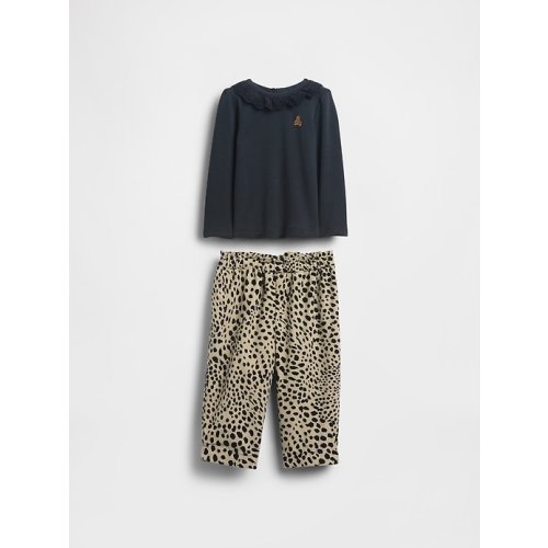 Baby Eyelet Collar Outfit Set | Gap