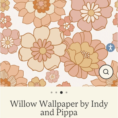 Willow Wallpaper by Indy and Pippa