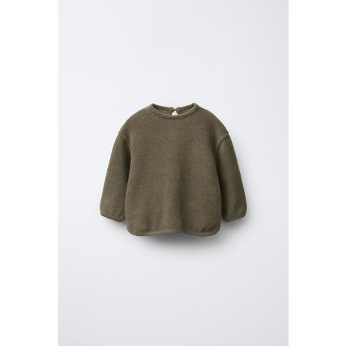 SOFT TOUCH T-SHIRT - Khaki | ZARA United States