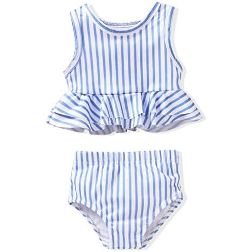 Aalizzwell Toddler Baby Girl Bathing Suit Two Piece Swimsuit Bikini