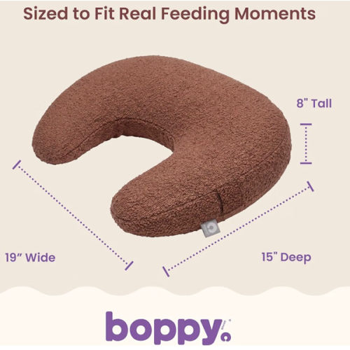 Boppy Nursing Pillow, Luxe Ergonomic Breastfeeding & Baby Feeding Support