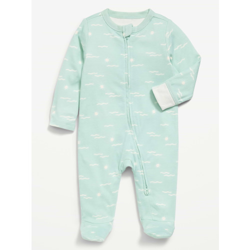 2-Way-Zip Sleep & Play Footed One-Piece for Baby