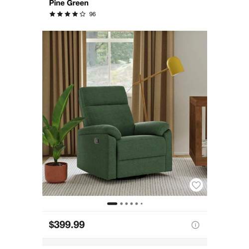 DaVinci Suzy Recliner and Swivel Glider