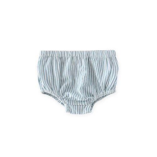 Seersucker Bloomer - Marine Blue