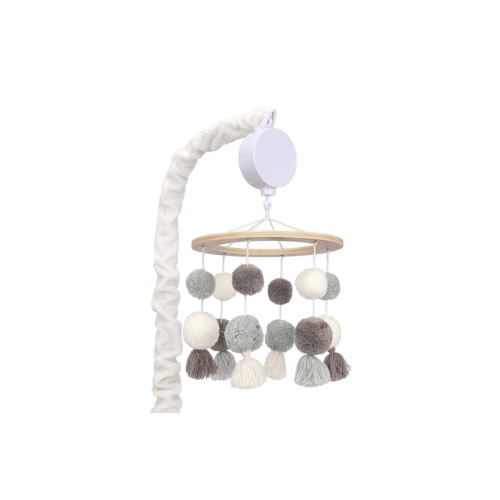 Signature Pom Pom Musical Baby Crib Mobile