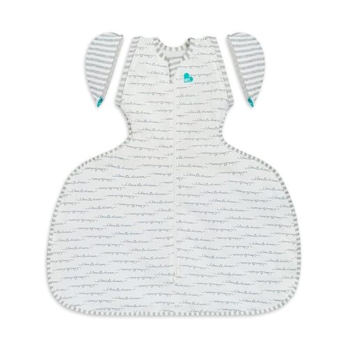 Love to Dream Swaddle UP Transition Bag Warm, Pink Silly Goose, Large, 19-24 lbs, Patented Zip-Off Wings, Gently Help Baby Safely Transition from Being Swaddled to Arms Free