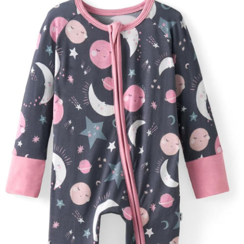 Little Sleepies Baby Pajamas, Viscose from Bamboo, Newborn Sleeper Baby PJs