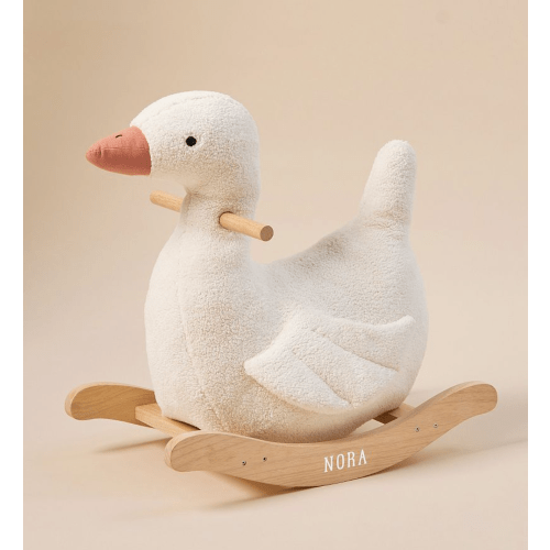 Duckling Plush Nursery Rocker