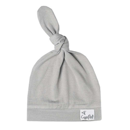 Top Knot Hat - Stone