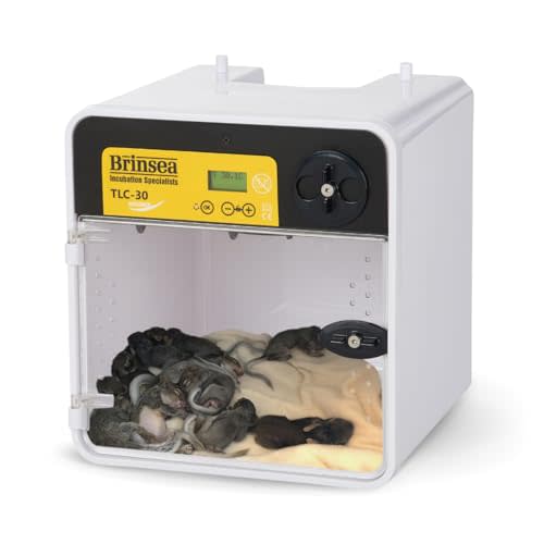 Brinsea TLC-30 Advance Portable Pet Brooder Incubator for Puppies, Kittens, Small Mammals with Heating and Temp Control, Newborn Puppy Incubator for Kittens, Birds and Other Animals