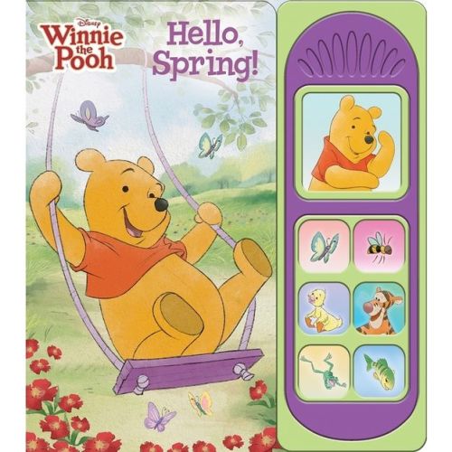 Disney Winnie the Pooh: Hello, Spring! Sound Book - by Pi Kids (Mixed Media Product)