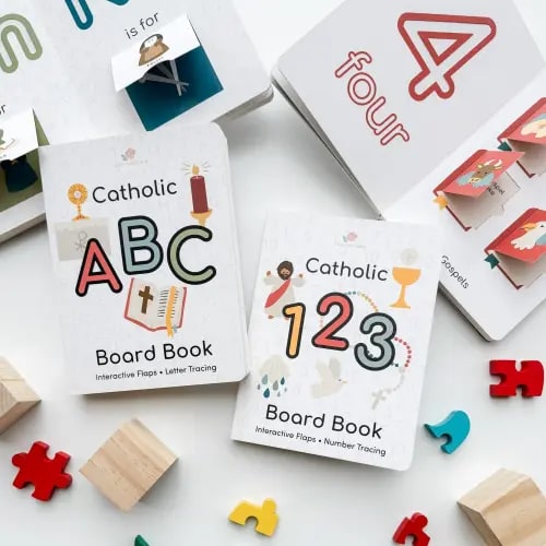 ABC & 123 Board Book Bundle