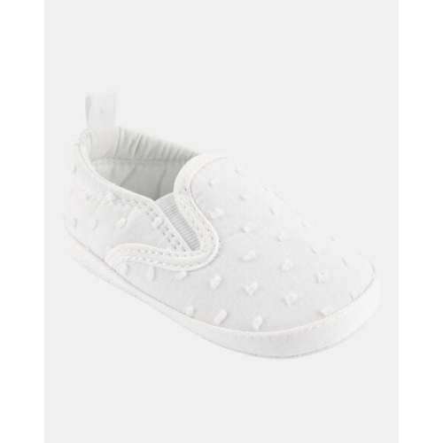 Baby Girl Slip-On Sneaker - White - OshKosh B'gosh | Carter's