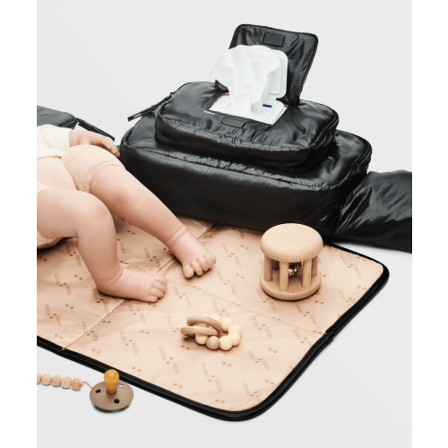 Baby Changing Sling Nylon | Unisex Diaper Changing Crossbody by Caraa