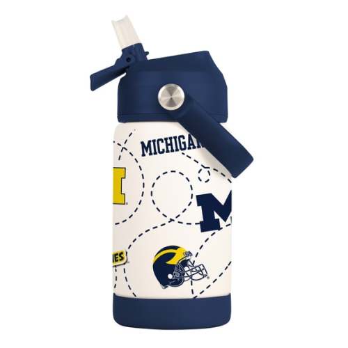 Michigan Wolverines Logo Brands 12oz. Mascot Bottle