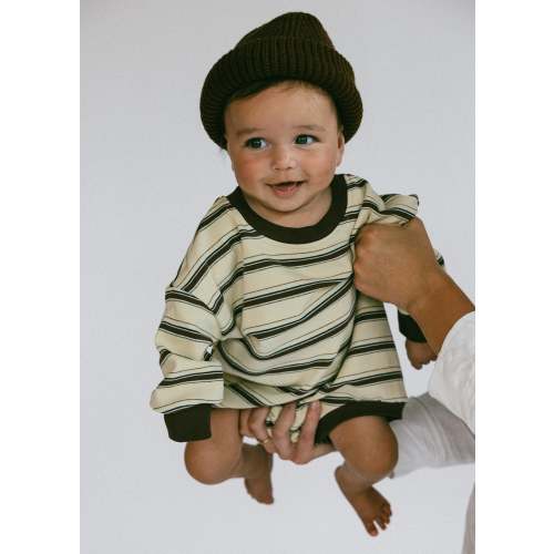Heritage Stripe Bubble Romper | Baby Bubble | Fostered Collection