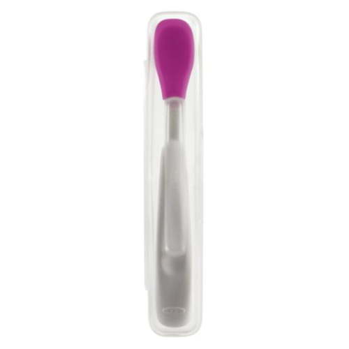 OXO Tot On-The-Go Feeding Spoon, Pink