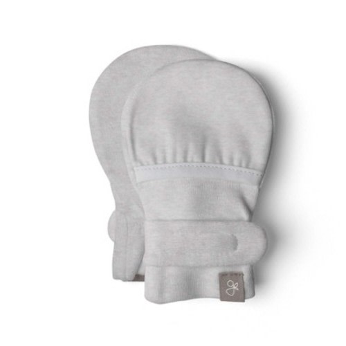 Goumi Stay On Baby Mitts - Storm Gray 3-6M
