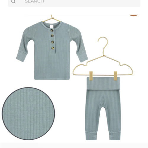 Ford Ribbed Top + Bottoms