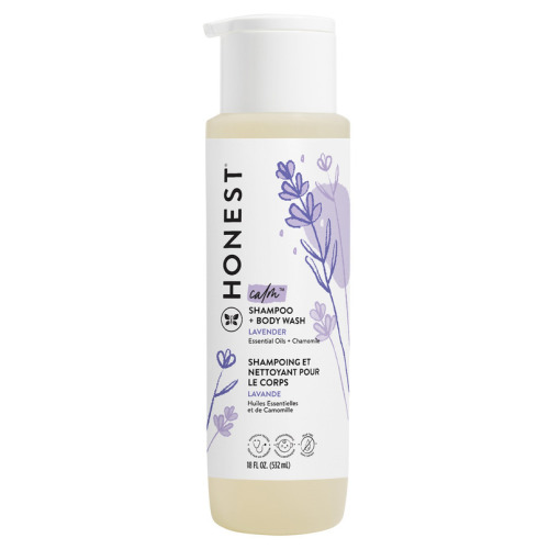The Honest Company Calm Shampoo + Body Wash Lavender