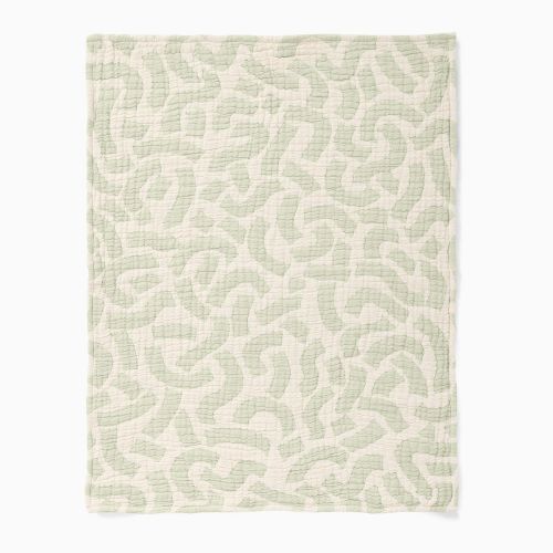 Sprinkled Waves Baby Blanket