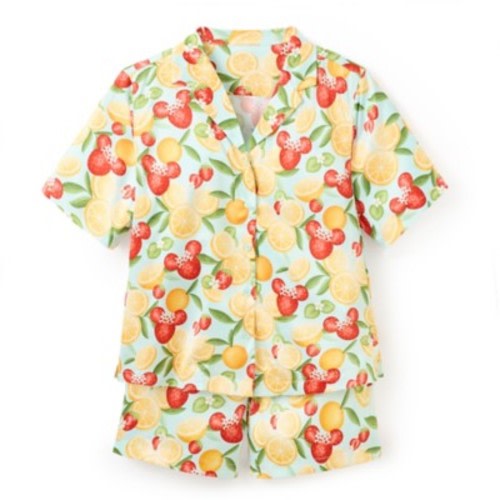 Mickey and Minnie Mouse Icon Strawberry and Oranges Sleep Set for Women | Disney Store