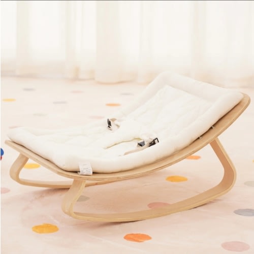 Nest Wooden Baby Rocker | Comfy Infant Lounger | Avenlur