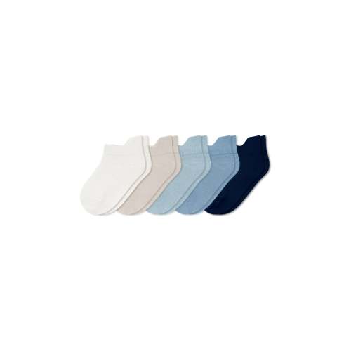 Baby Bamboo Ankle Socks Combo 5-Pack in Cool | Kyte Baby