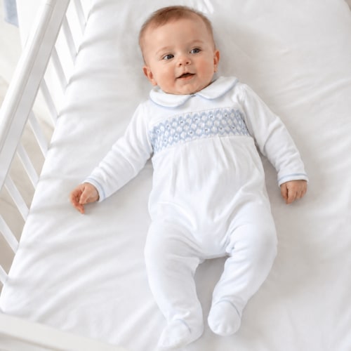Charlie Smocked Footie