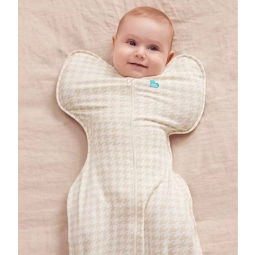 Swaddle Up™ 1.0 TOG Cotton | Color: Tan Houndstooth