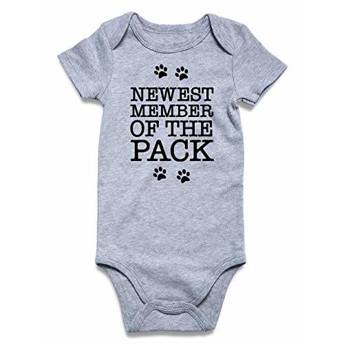 UNICOMIDEA Unisex Baby Letter Print Outfit Snaps Cotton Romper 0-12M | Newborn Boy Girl Bodysuit, Easy Diaper Snaps, Soft Cotton, Baby Birthday Gift