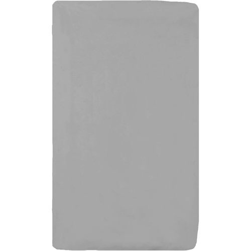 American Baby Company 100% Natural Cotton Fitted Cradle/Bassinet Sheet 36" x 18" - Soft, Breathable & Hypoallergenic Bed Sheet, Gray, Neutral for Boys & Girls