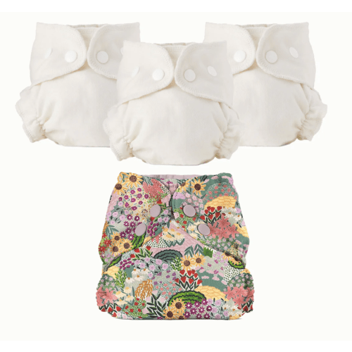 Organic Cloth Diaper Bundle Starter – Esembly