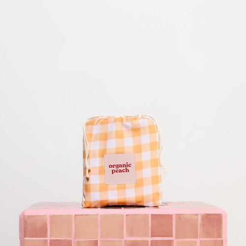 Bed sheet for Co-Sleeper/Large Bassinets - Organic Peach