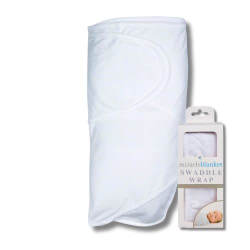 Amazon.com: Miracle Blanket®: Swaddle Wraps - White