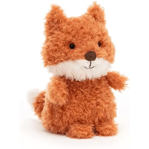 Jellycat Little Fox Stuffed Animal, 7 inches - Woodland Plush Toy - Classic Children's Gift