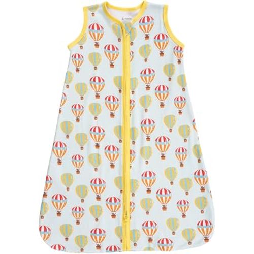 LollyBanks Sleep Sack, 100% Cotton Neutral Baby Sacks, 0.5 TOG Sleep Sacks Lightweight with 2-Way Zipper