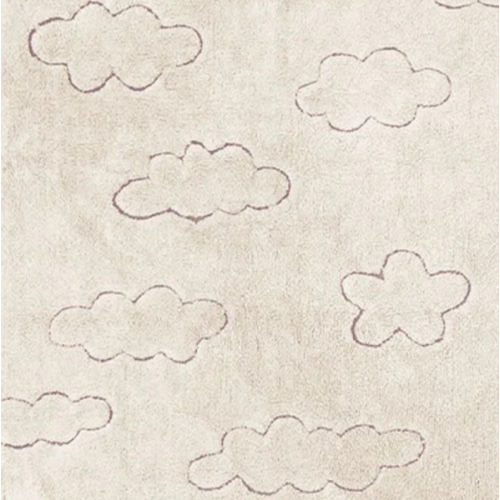 RUGCYCLED WASHABLE RUG CLOUDS