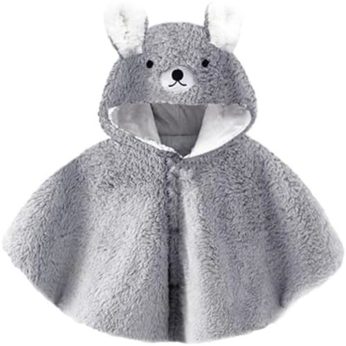 Baby Girls Cloak Kids Clothes Cotton Hooded Warm Winter Kid Car Seat Coat