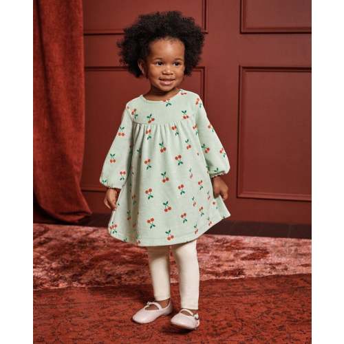 Baby Long Sleeve Velour Dress & Leggings Set | Hanna Andersson