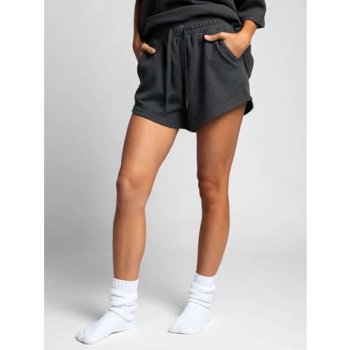 Waffle Lounge Shorts | Steel Grey - L