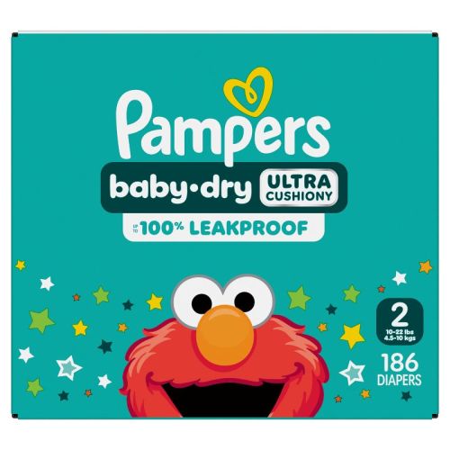 Pampers Baby Dry Diapers - Size 2