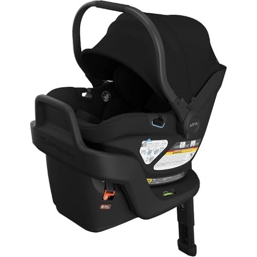 UPPAbaby Aria V2 - Asiento de coche ligero para bebé, patas de carga y cubierta - James