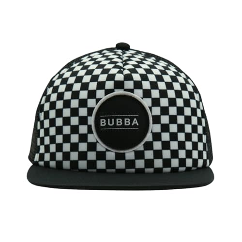 Toddler Hat - Baseball Hat - Baby Bubba Trucker Cap - Infant Newborn Youth Flat Brim Patch Sun Hat for Summer Winter