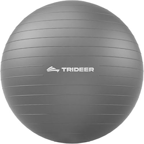 Trideer Exercise Ball Yoga Ball,Office Seating & Balance Ball Chair, Stability Ball for Pilates, Physical Therapy,Core Training & Balance Improvement & Stretching
